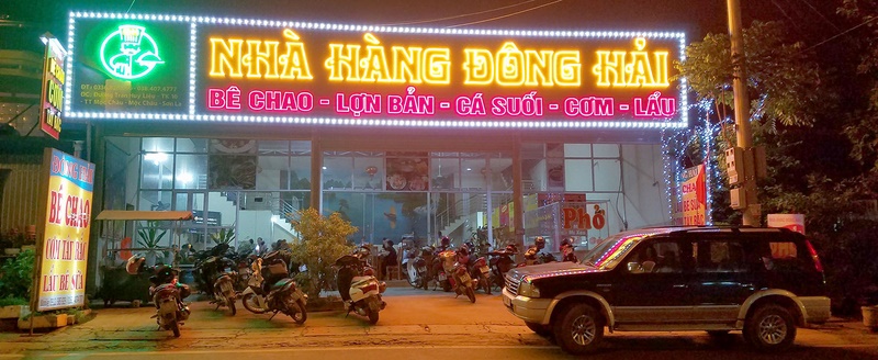 Nhà hàng Đông Hải- 1 trong 5 Nhà hàng ngon ở Mộc Châu